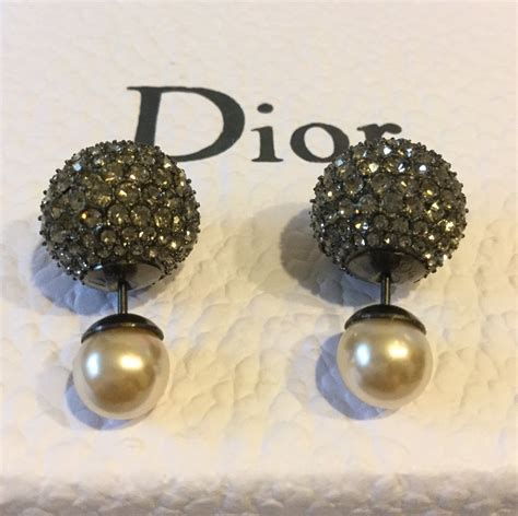 lady dior studs|dior high jewelry earrings.